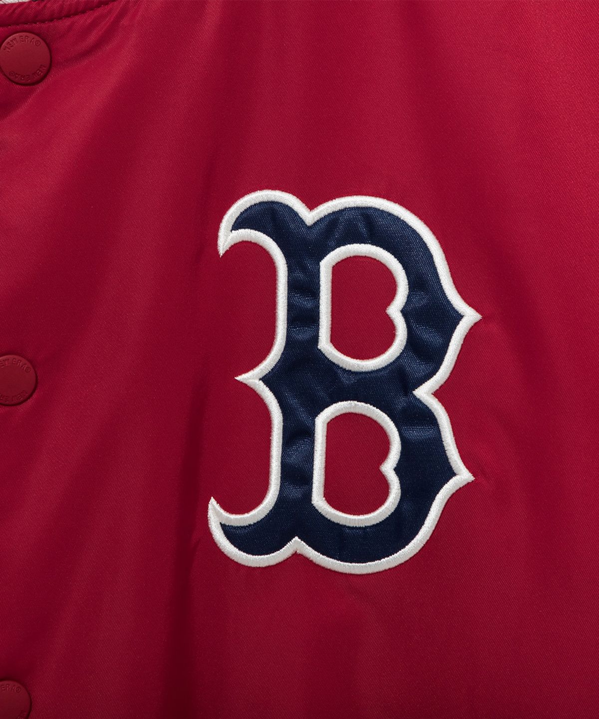 뉴에라(NEW ERA) MLB 보스턴 레드삭스 어센틱 스타디움 재킷 레드