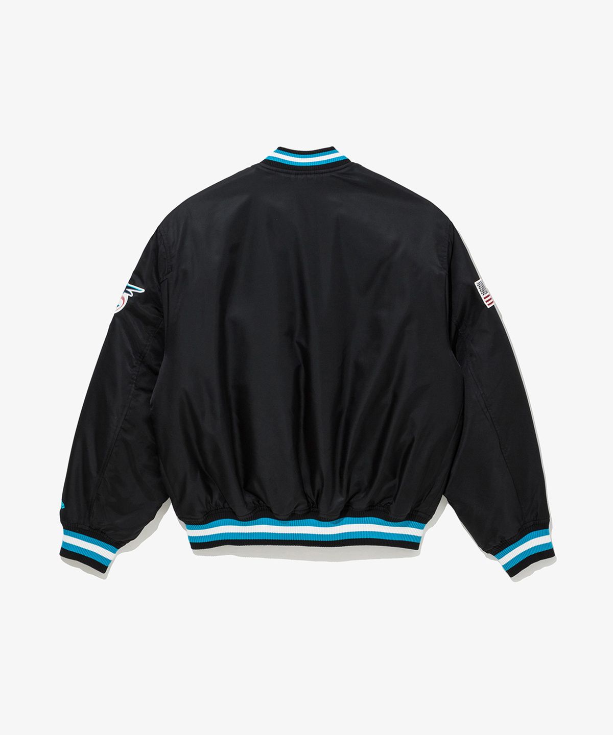 뉴에라(NEW ERA) MLB 마이애미 말린스 어센틱 스타디움 재킷 블랙