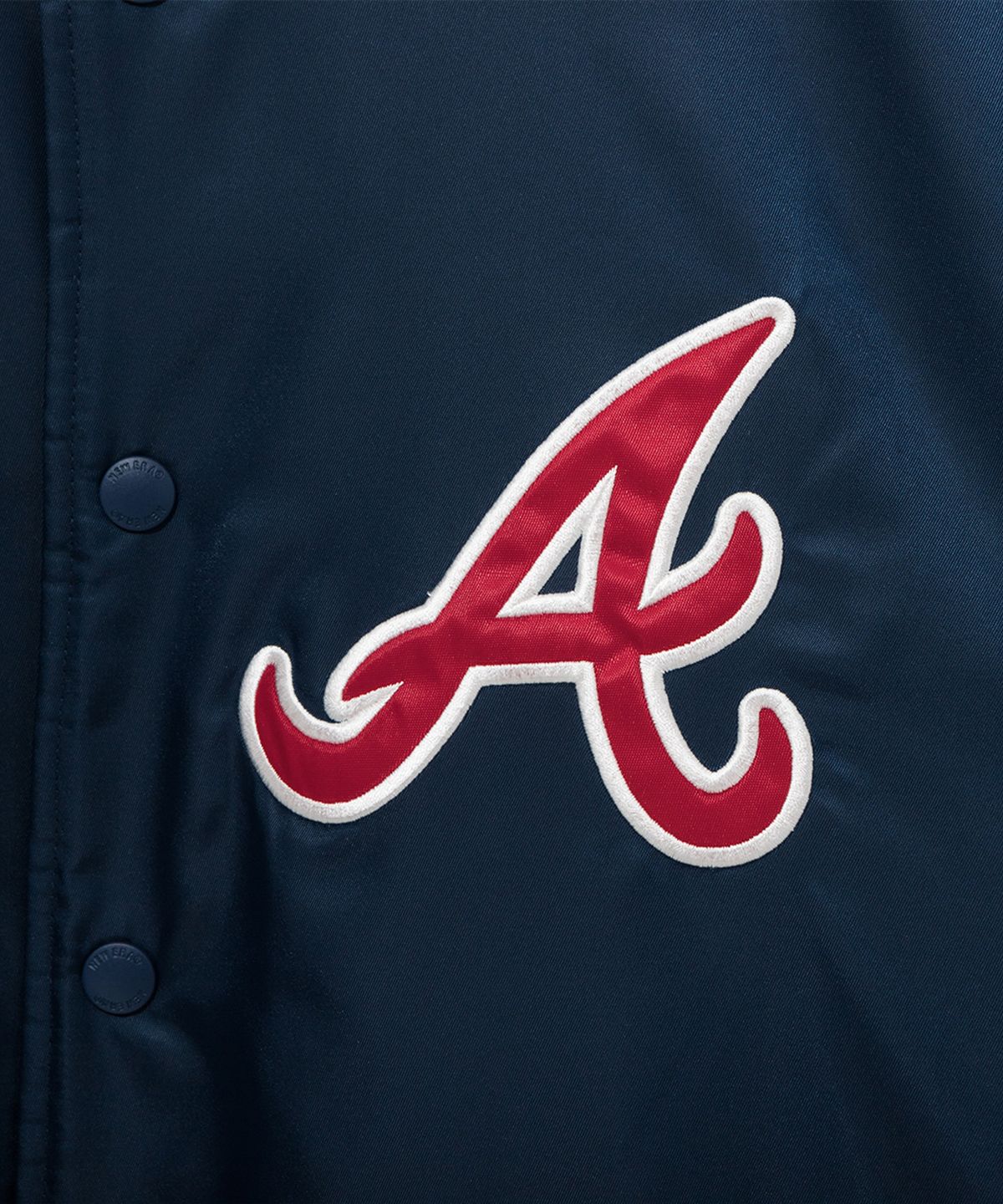 뉴에라(NEW ERA) MLB 애틀랜타 브레이브스 어센틱 스타디움 재킷 네이비