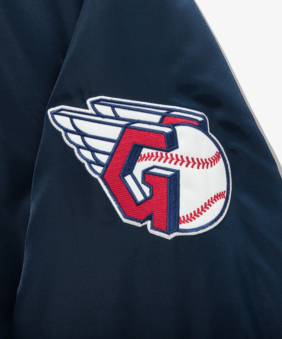 뉴에라(NEW ERA) MLB 클리블랜드 가디언스 어센틱 스타디움 재킷 네이비