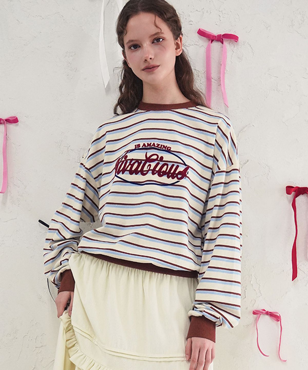 비바셔스(VIVACIOUS) Amazing Stripe Rugby MTM_3Colors
