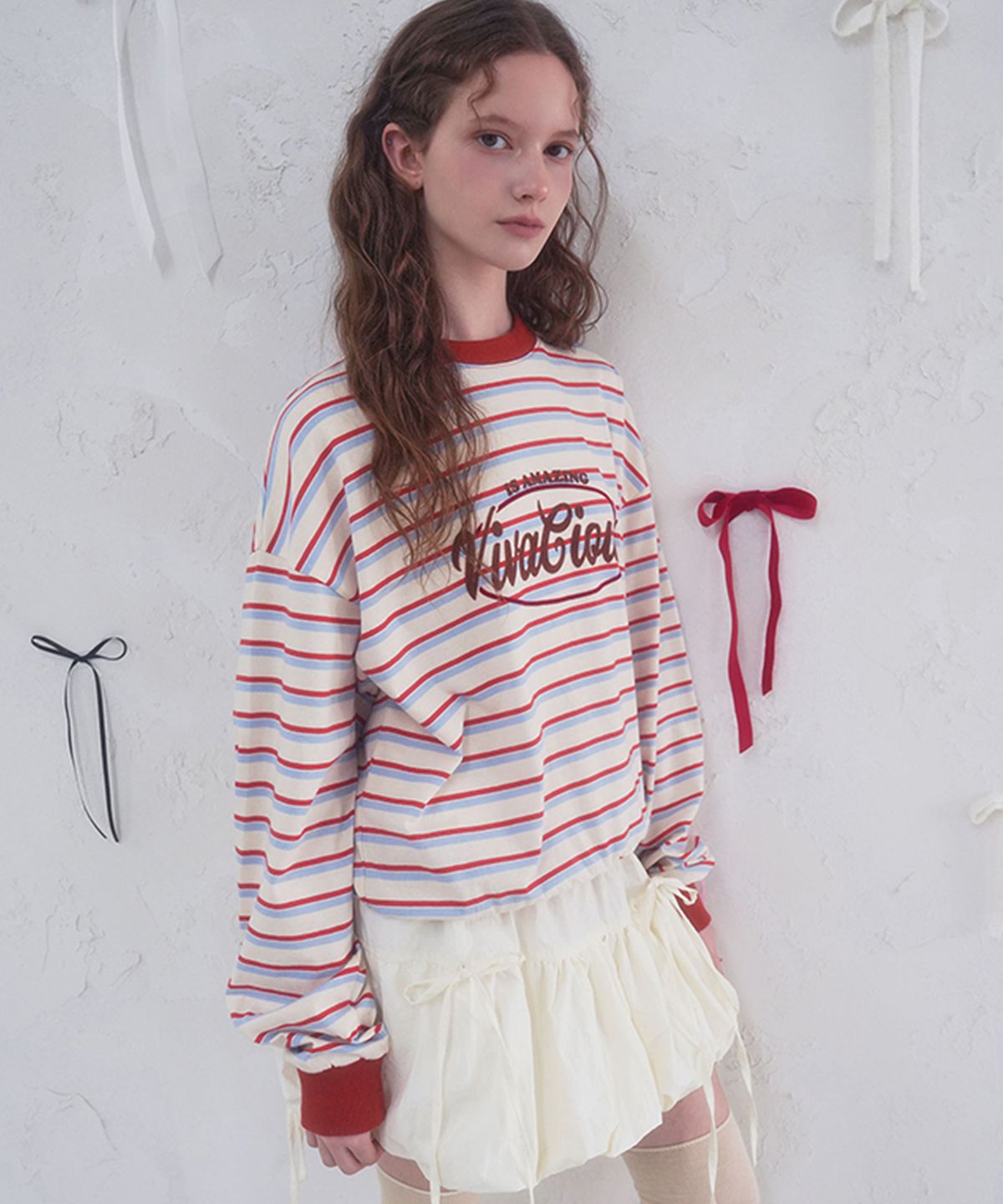 비바셔스(VIVACIOUS) Amazing Stripe Rugby MTM_3Colors