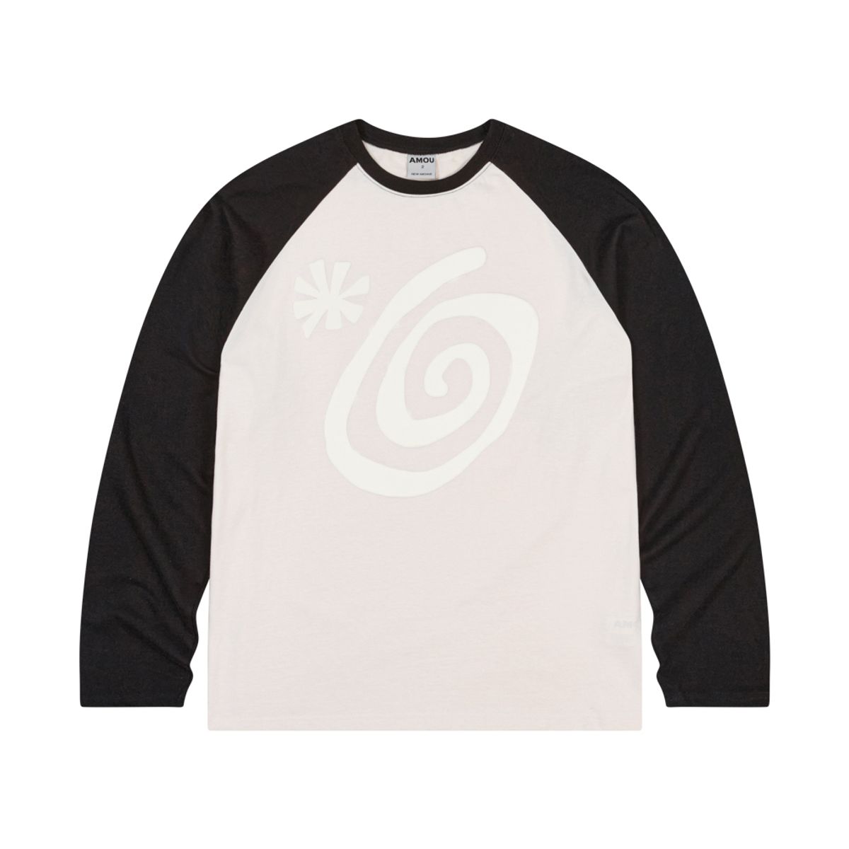 아모우(AMOU) Molly Reglan Long Sleeve BLACK