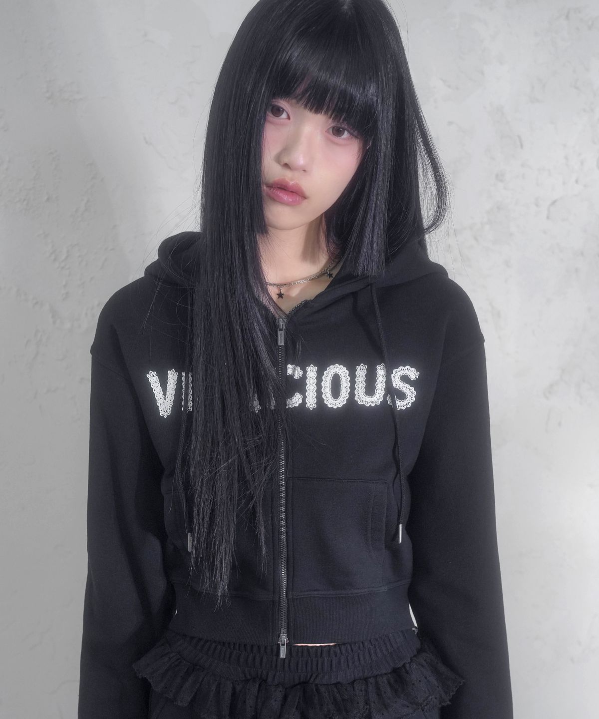 비바셔스(VIVACIOUS) Halo Hoody Zip-up_4Colors