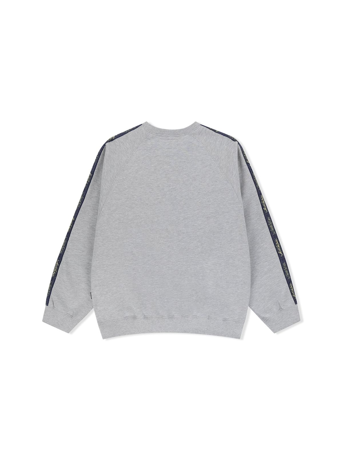 예스아이씨(YESEYESEE) Y.E.S Taped Sweatshirt Grey
