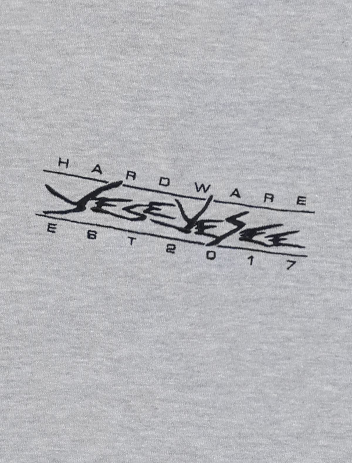 예스아이씨(YESEYESEE) Y.E.S Taped Sweatshirt Grey
