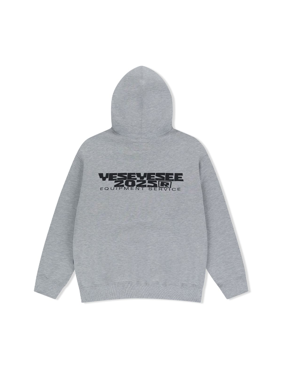 예스아이씨(YESEYESEE) Y.E.S Multi Painted Hoodie Grey