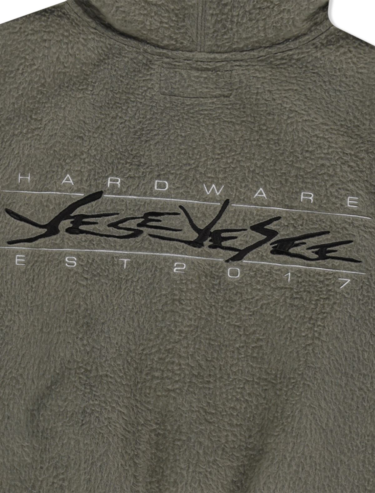 예스아이씨(YESEYESEE) Y.E.S Brushed Zip up Hoodie Khaki
