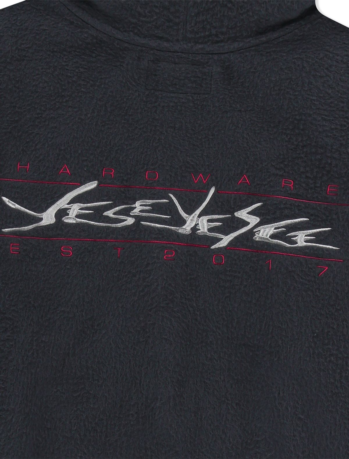 예스아이씨(YESEYESEE) Y.E.S Brushed Zip up Hoodie Charcoal