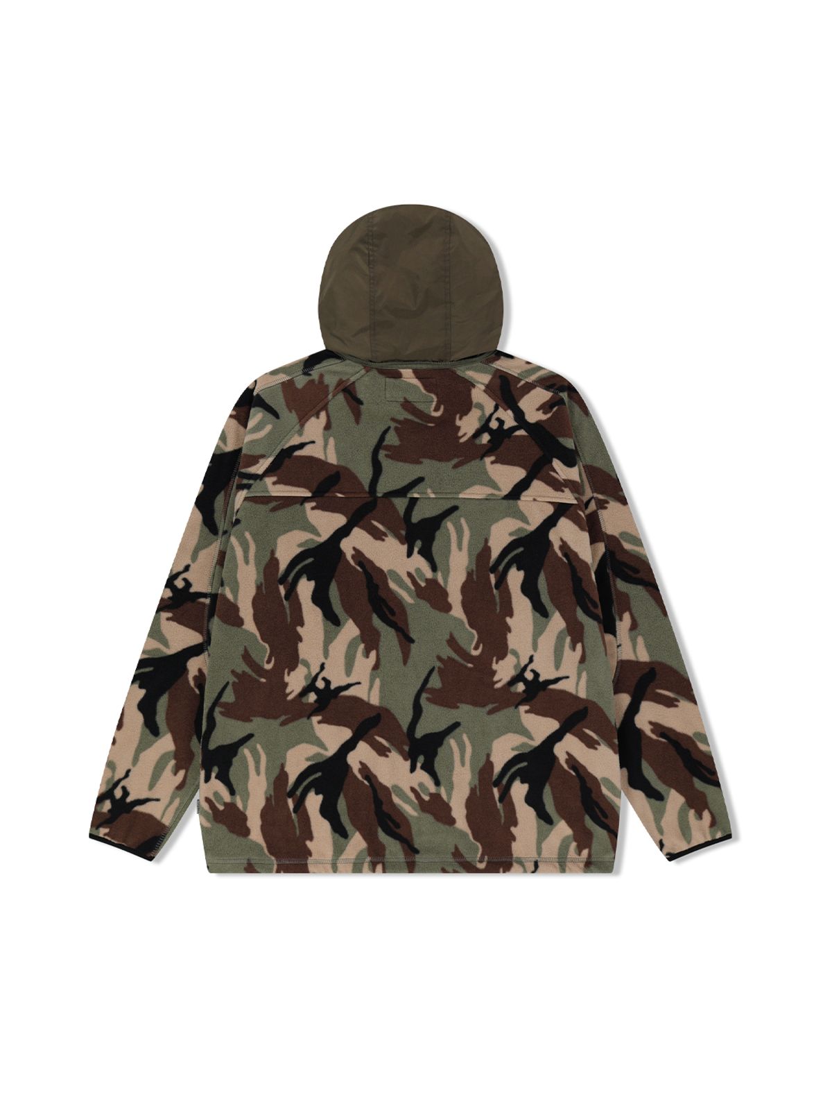 예스아이씨(YESEYESEE) Y.E.S Fleece Full Zip Jacket Camo