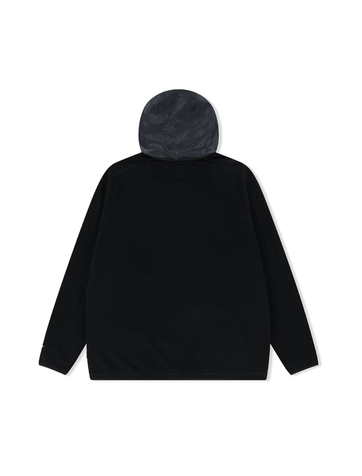 예스아이씨(YESEYESEE) Y.E.S Fleece Full Zip Jacket Black