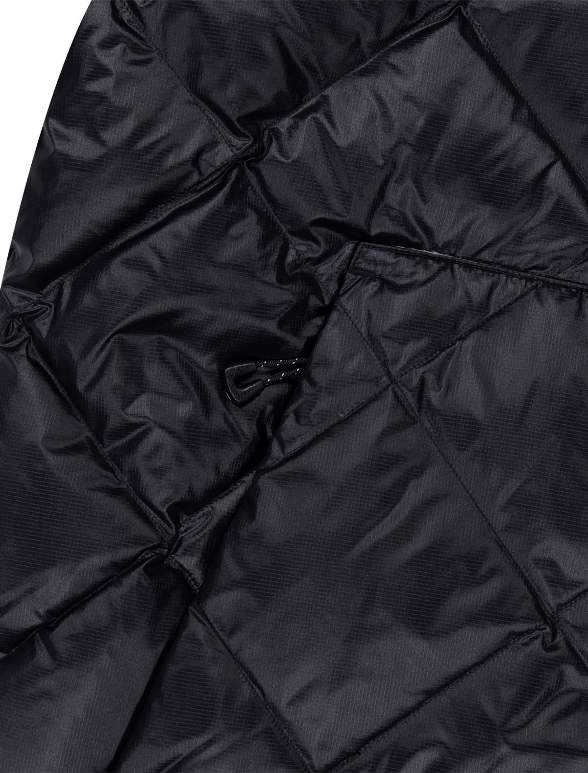 예스아이씨(YESEYESEE) Wafer Goose Down Jacket Black
