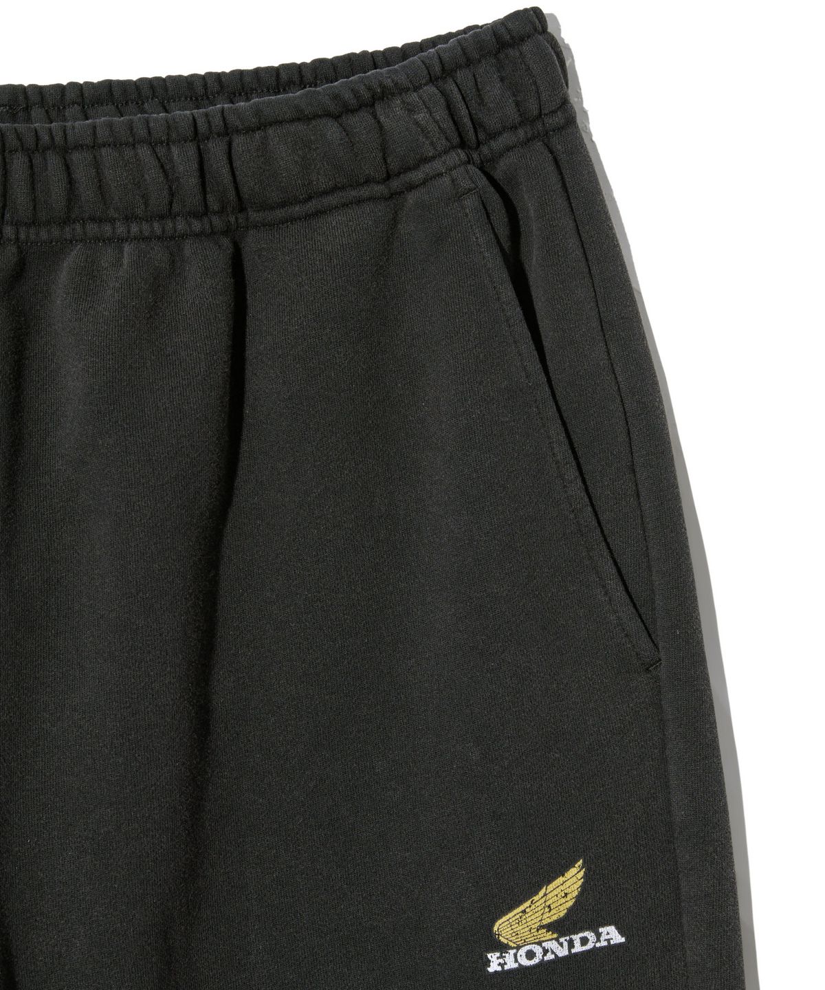 핍스 모터사이클(PHYPS MOTORCYCLE) Vintage Logo Pants Black