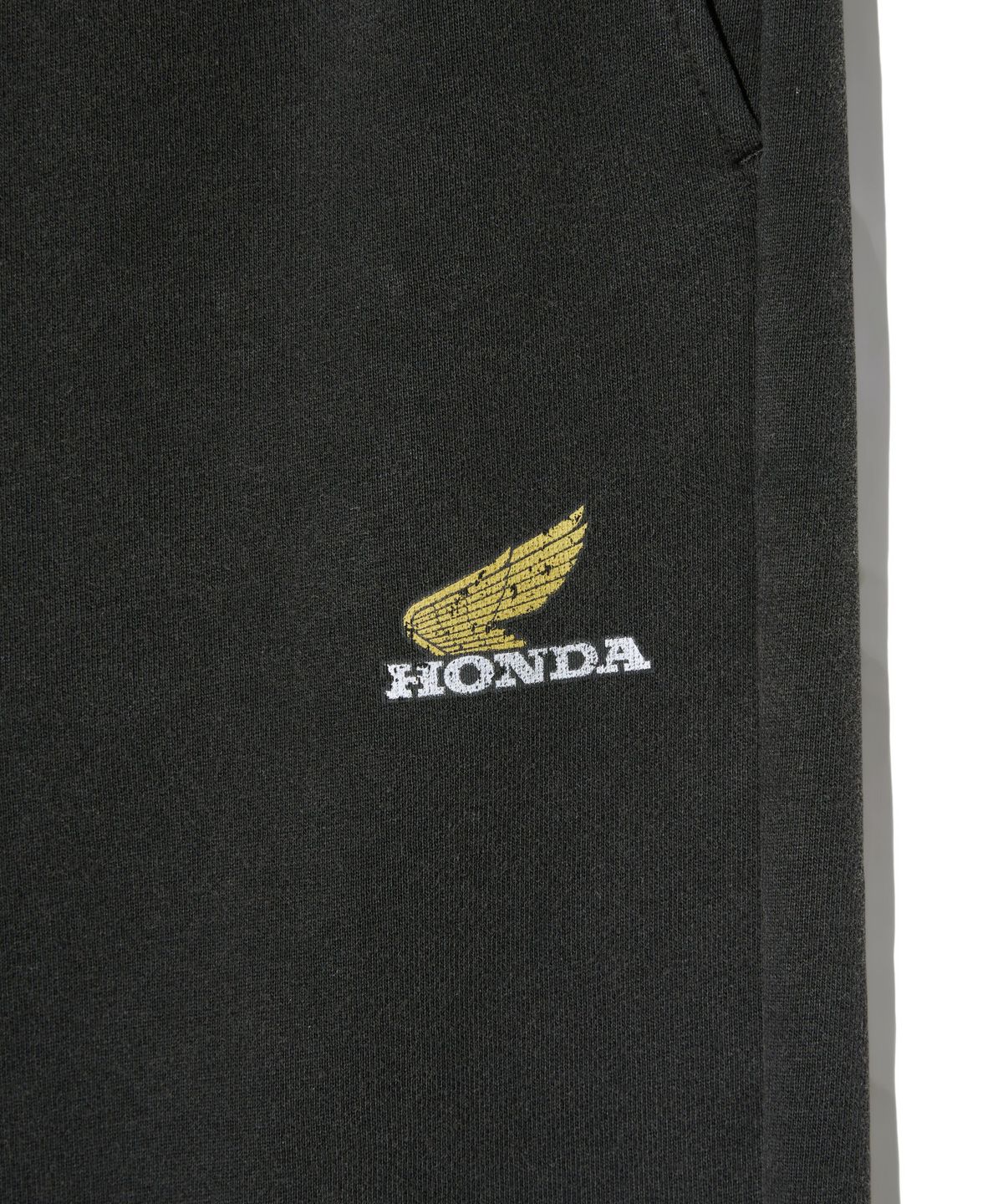 핍스 모터사이클(PHYPS MOTORCYCLE) Vintage Logo Pants Black