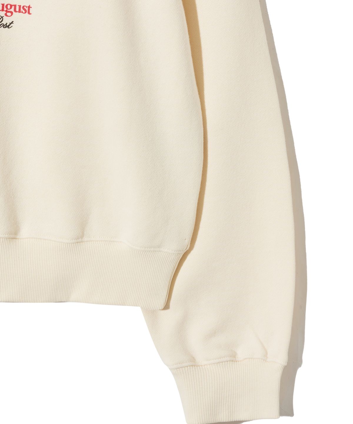 더 새터데이 이브닝 포스트(THE SATURDAY EVENING POST) Cherry Graphic Sweat Shirt Cream
