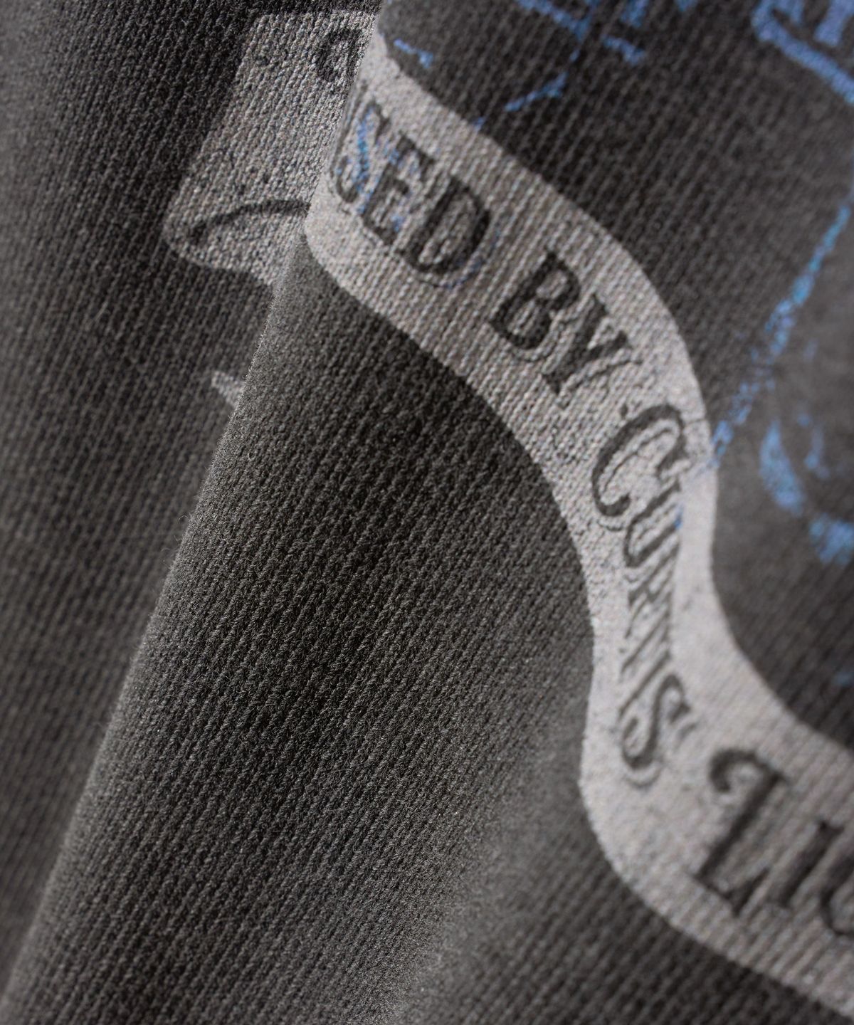 더 새터데이 이브닝 포스트(THE SATURDAY EVENING POST) NYC Graphic Pigment Sweat Shirt Charcoal
