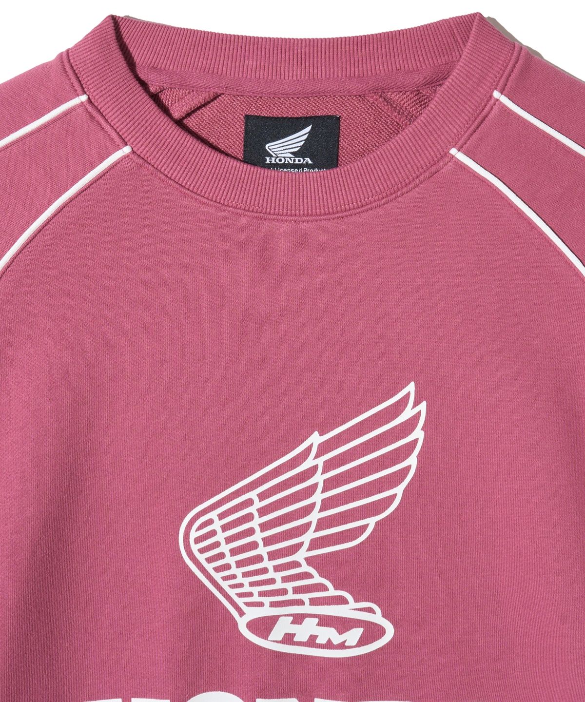 핍스 모터사이클(PHYPS MOTORCYCLE) Classic Wing Logo Sweat Shirt Wine