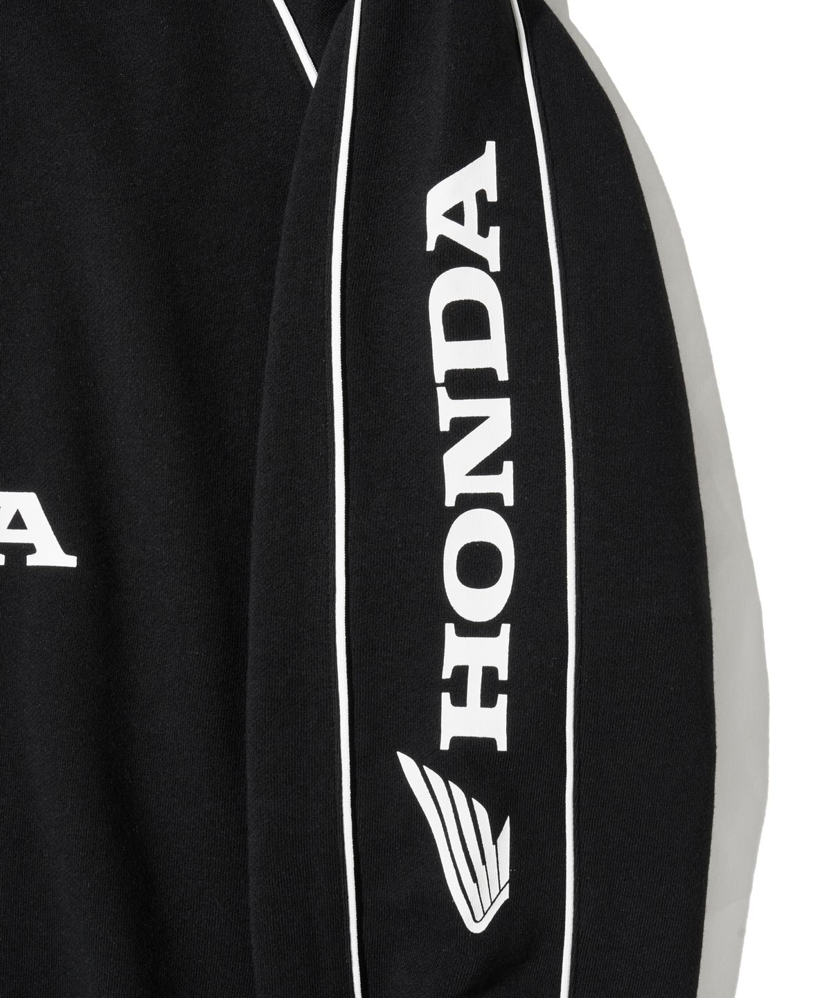 핍스 모터사이클(PHYPS MOTORCYCLE) Classic Wing Logo Sweat Shirt Black