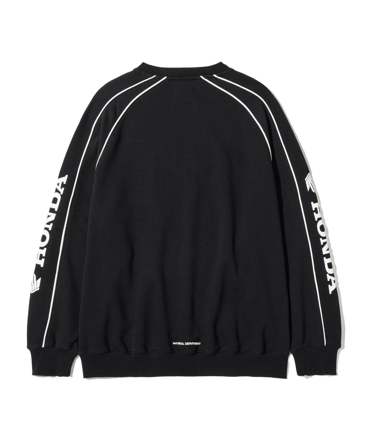 핍스 모터사이클(PHYPS MOTORCYCLE) Classic Wing Logo Sweat Shirt Black