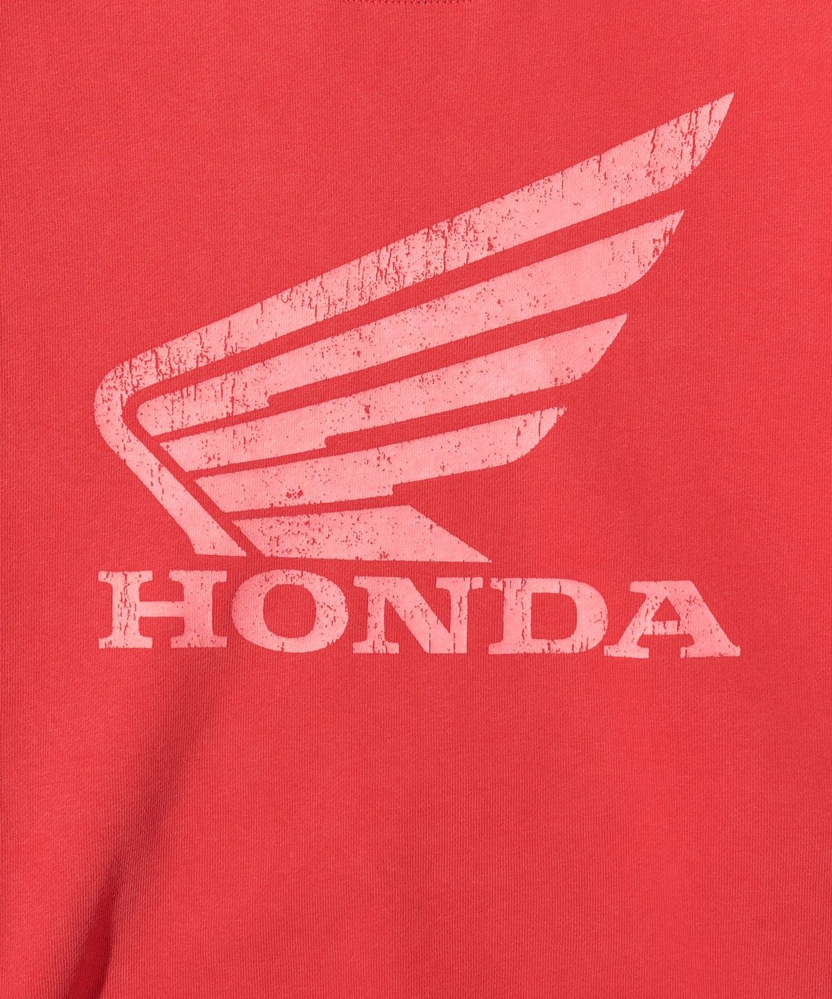 핍스 모터사이클(PHYPS MOTORCYCLE) Vintage Bear Graphic Hoodie Red