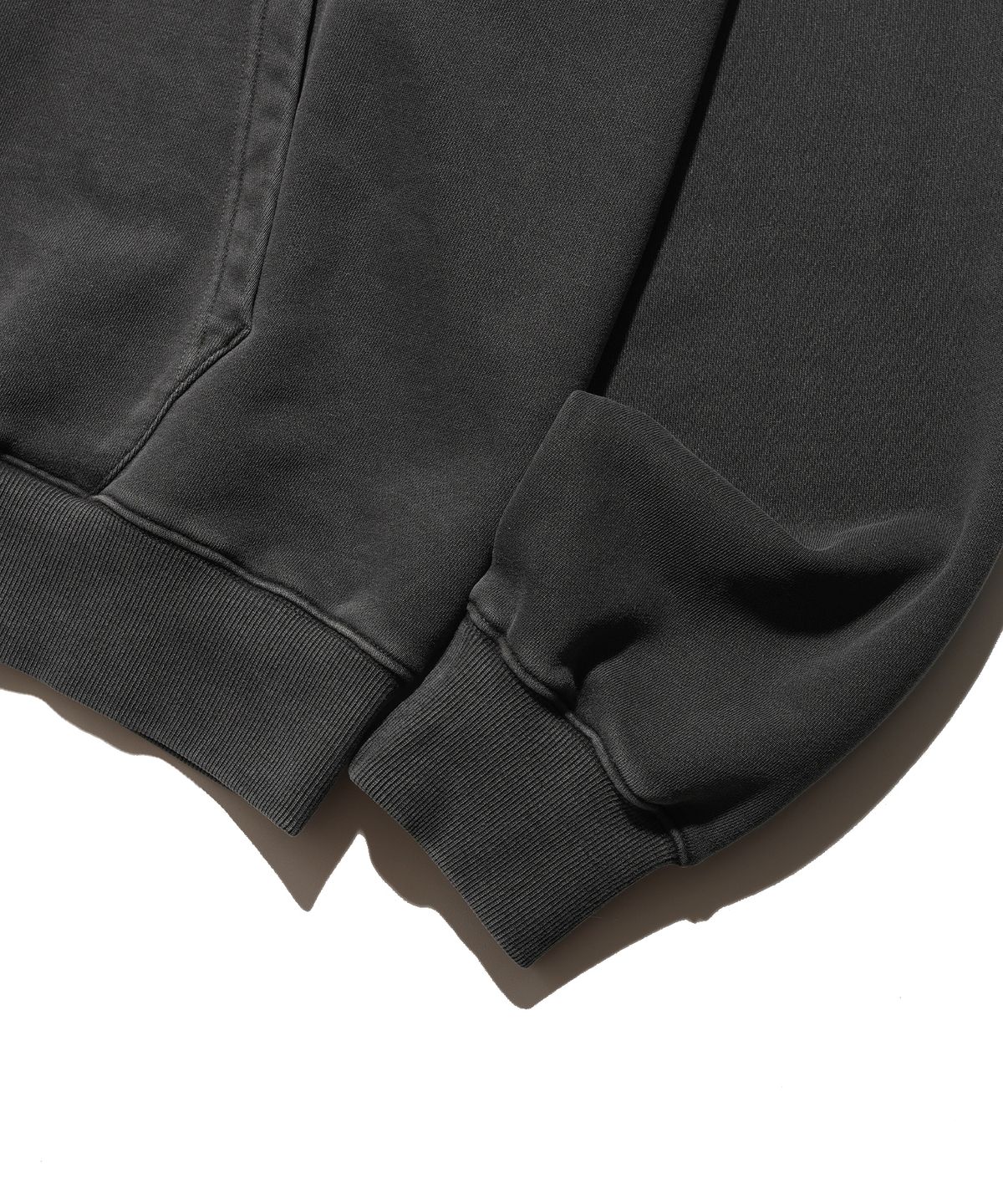 핍스 모터사이클(PHYPS MOTORCYCLE) Vintage Logo Hoodie Charcoal
