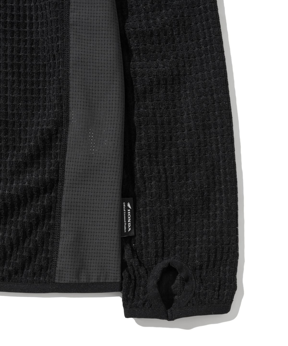 핍스 모터사이클(PHYPS MOTORCYCLE) H-Tech Grid Fleece Ventilation Hoodie Zip-Up