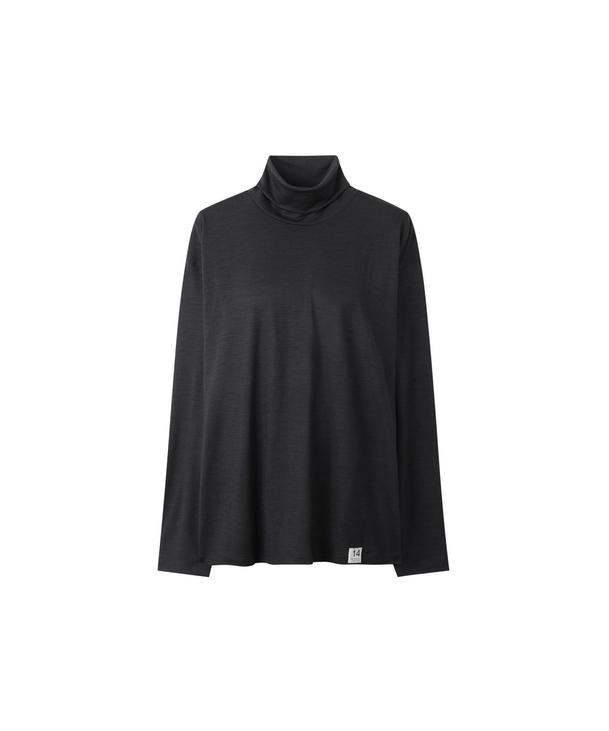 래코드(RECODE) Basic Wool Jersey Top RKTAA25607GYX