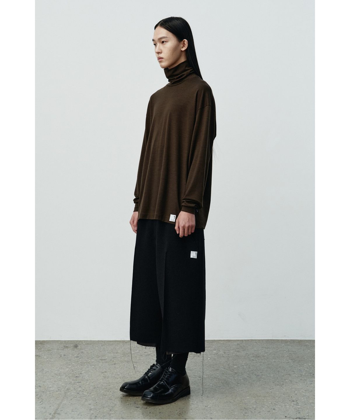 래코드(RECODE) Basic Wool Jersey Top RKTAA25607KHX