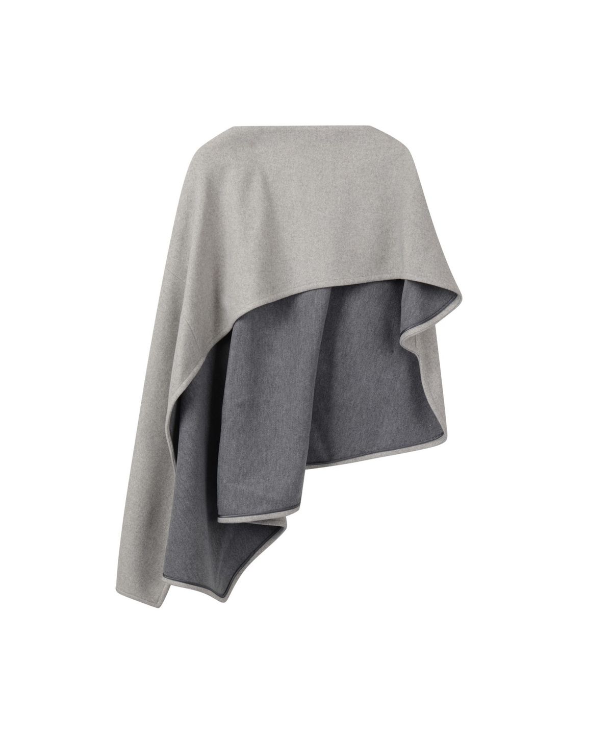래코드(RECODE) Belted Drape Shawl RYAAW25543GYX