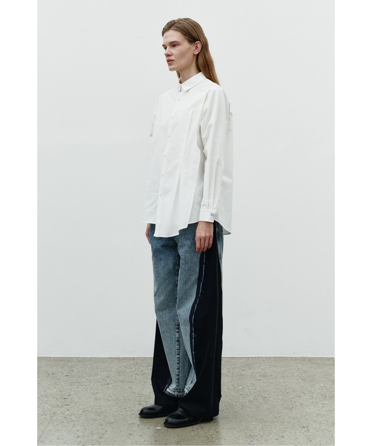 래코드(RECODE) Patch Denim Pants RQPAA25525BUX