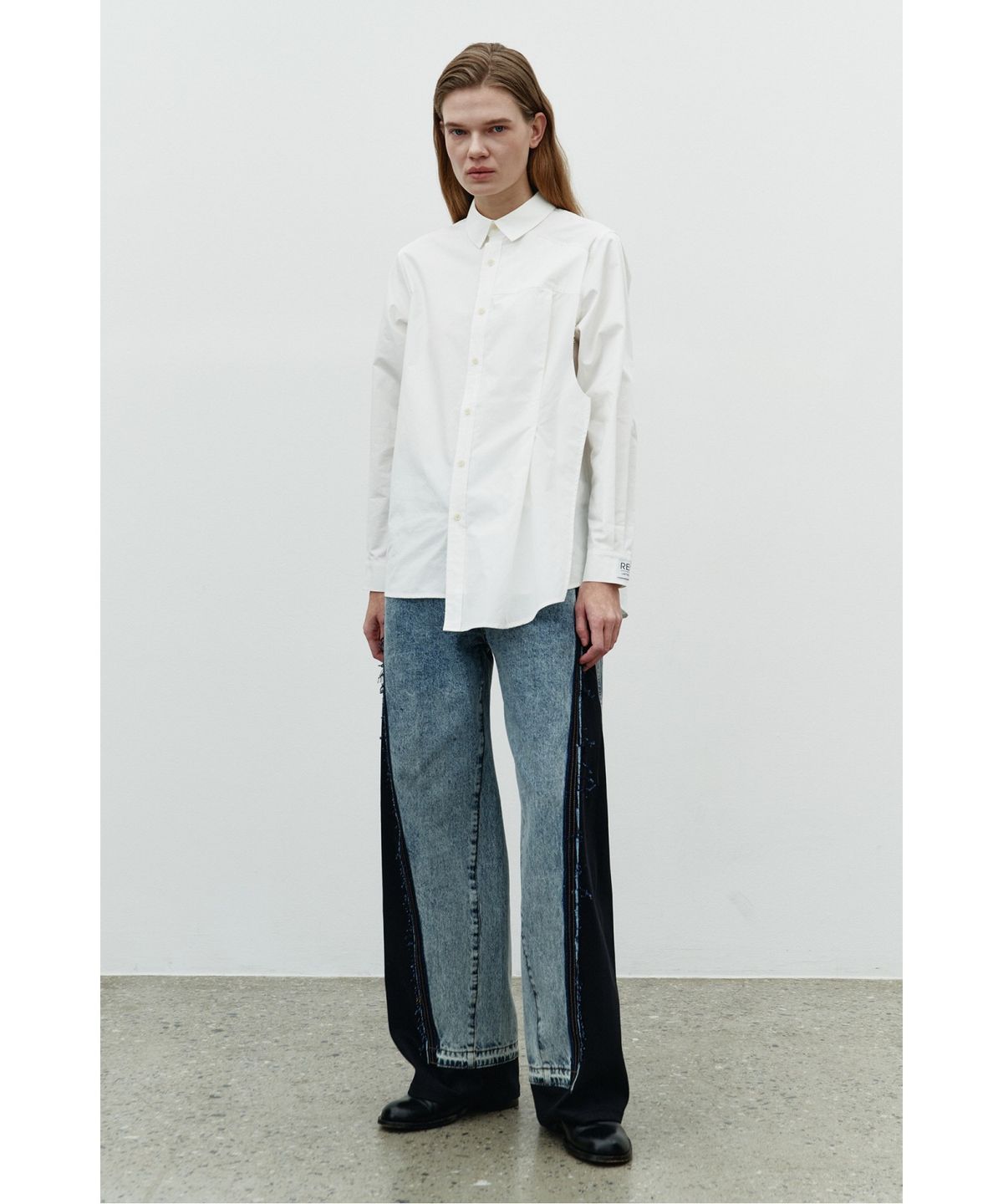 래코드(RECODE) Patch Denim Pants RQPAA25525BUX