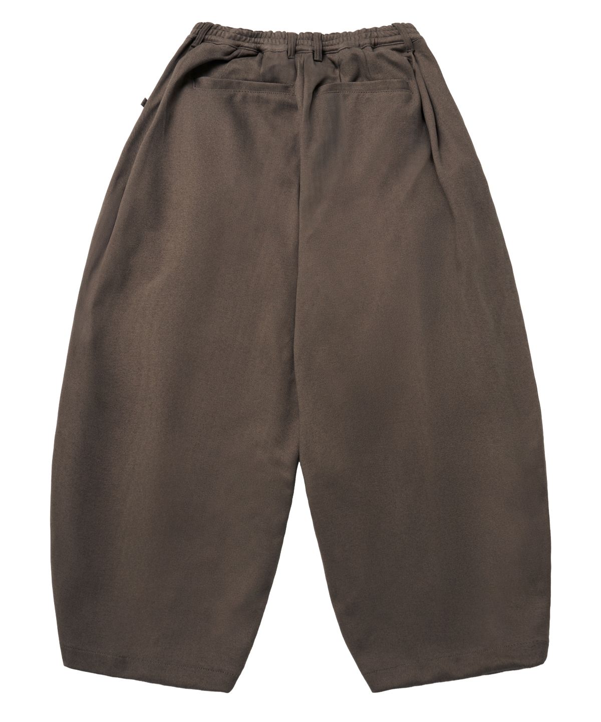 아이돈워너셀(IDWS) Void 4 Tuck Balloon Trouser Brown