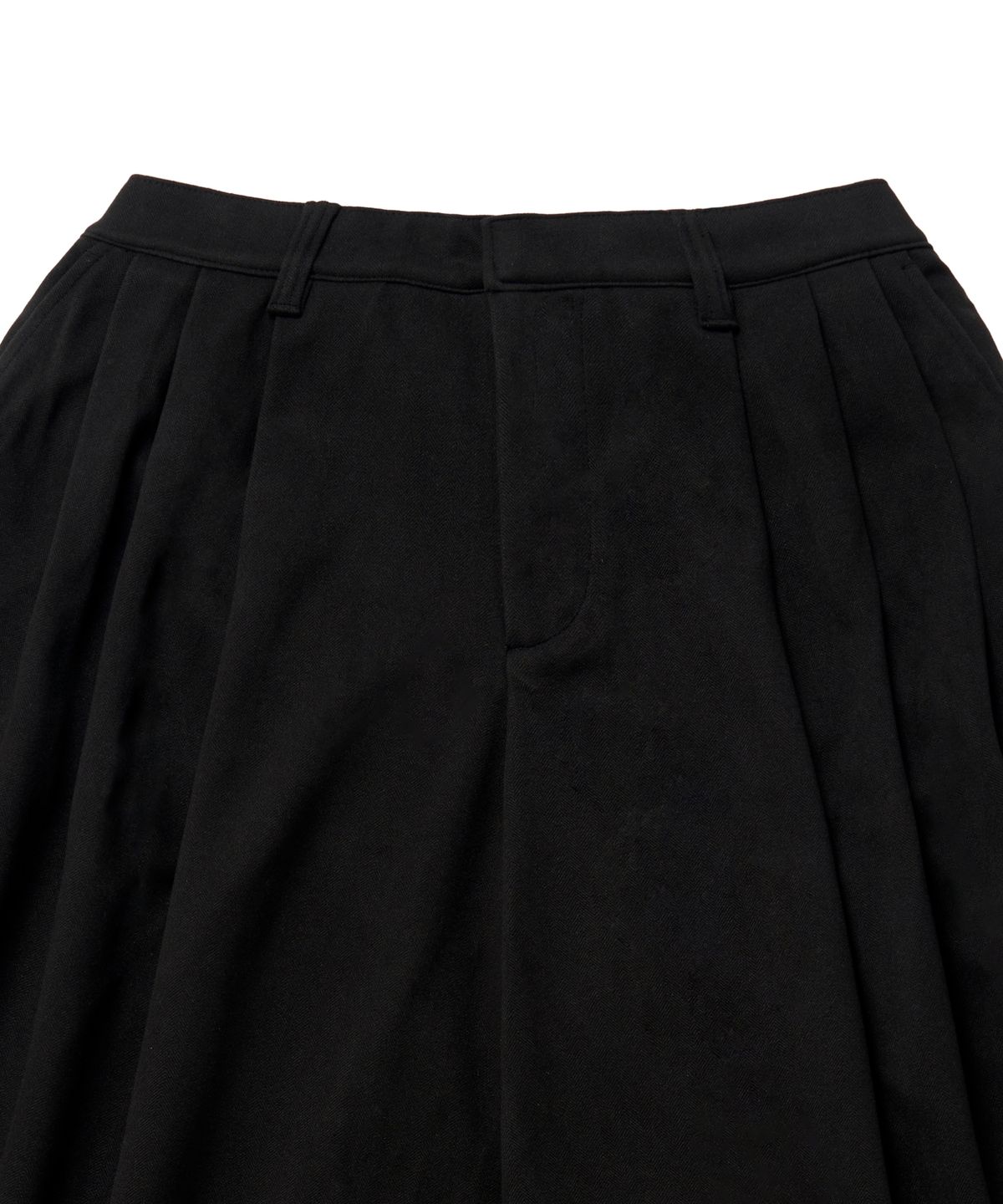 아이돈워너셀(IDWS) Void 4 Tuck Balloon Trouser Black