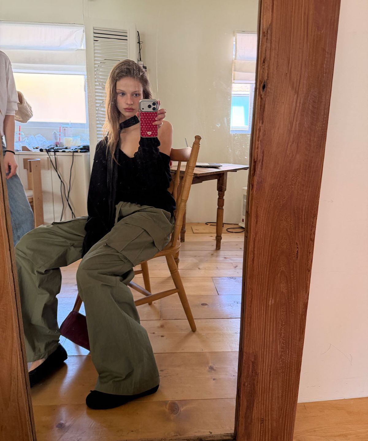어패럴아카이브(APPAREL ARCHIVE) Fog cargo pants - Khaki