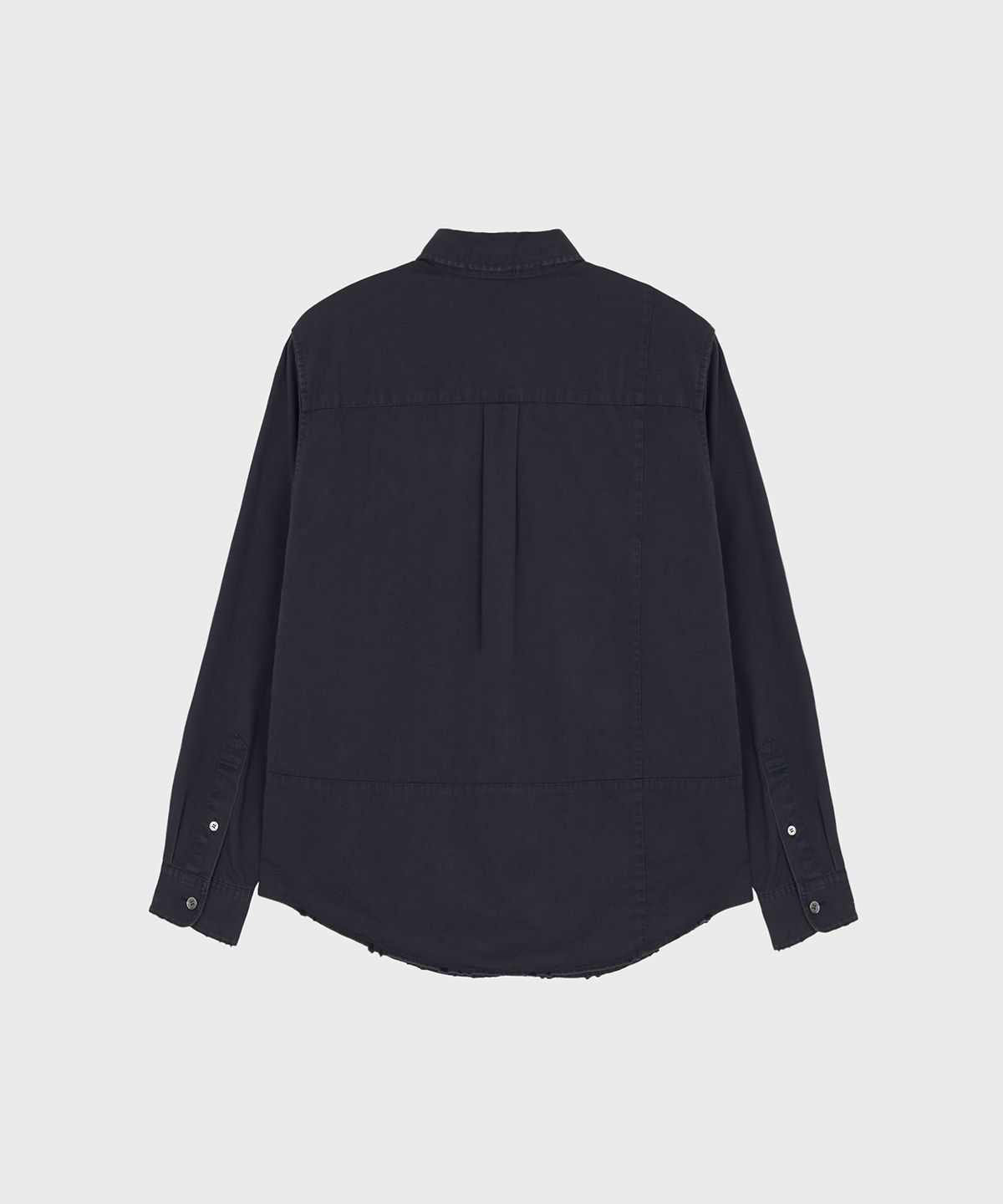 서피스에디션(SURFACE EDITION) CROSS SHIRT OXIDE NAVY