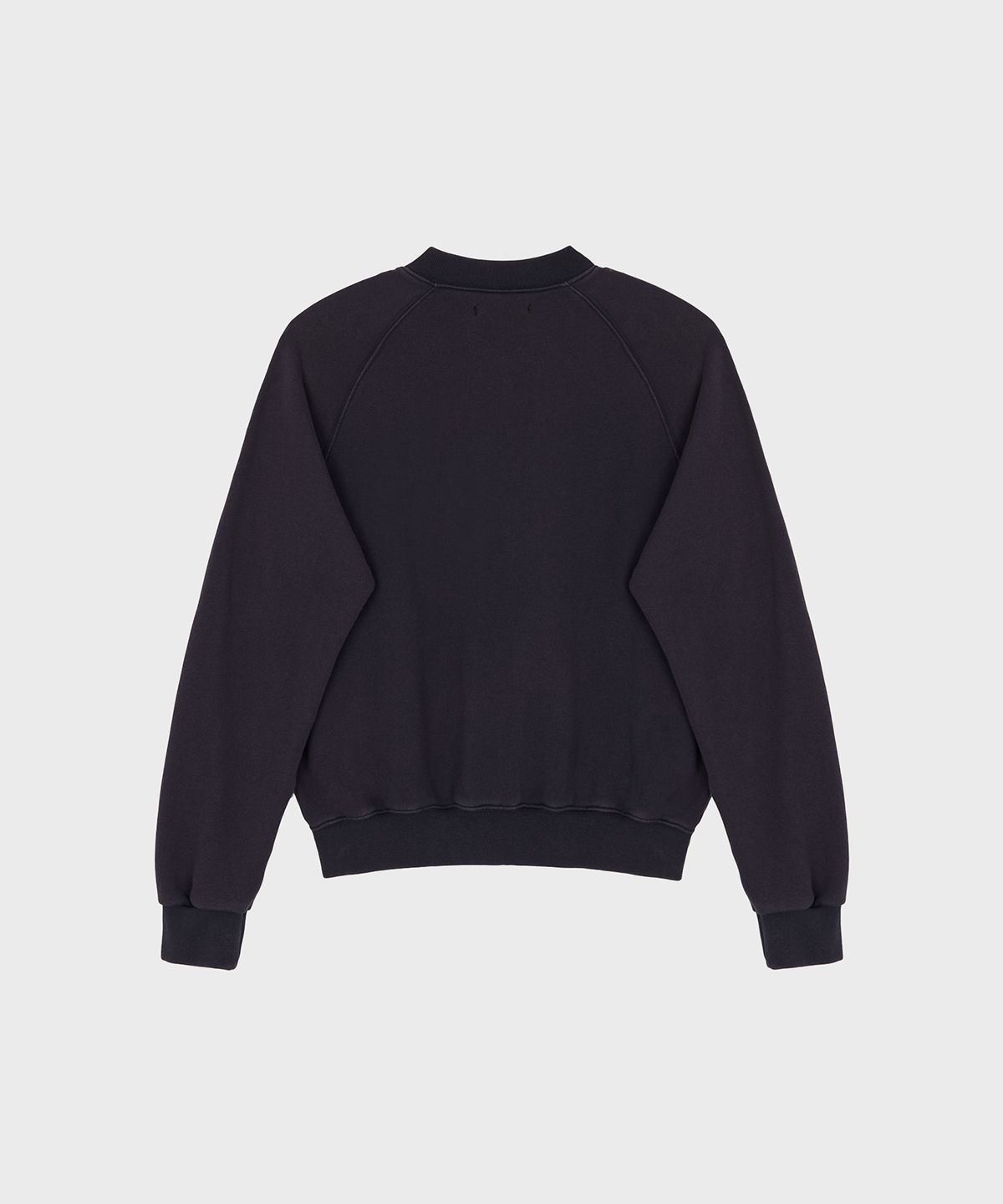 서피스에디션(SURFACE EDITION) SWEAT STADIUM JACKET OXBLOOD NAVY