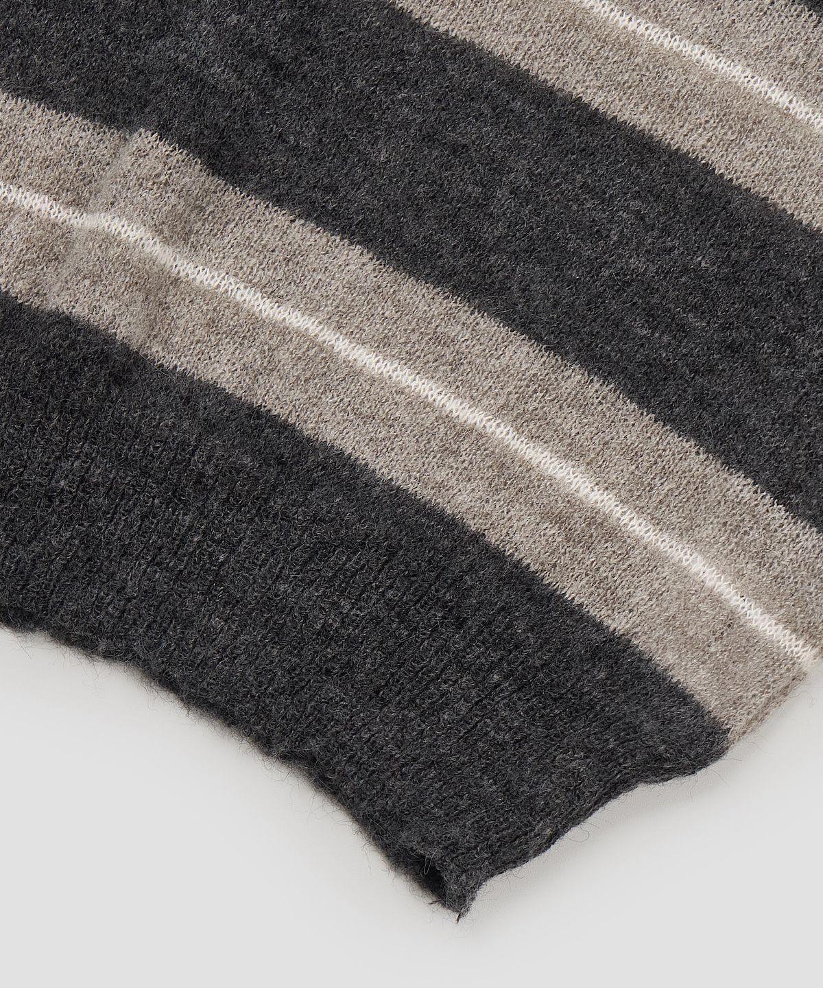 아포엠(APOEM) STRIPE KNIT POLO (2C)