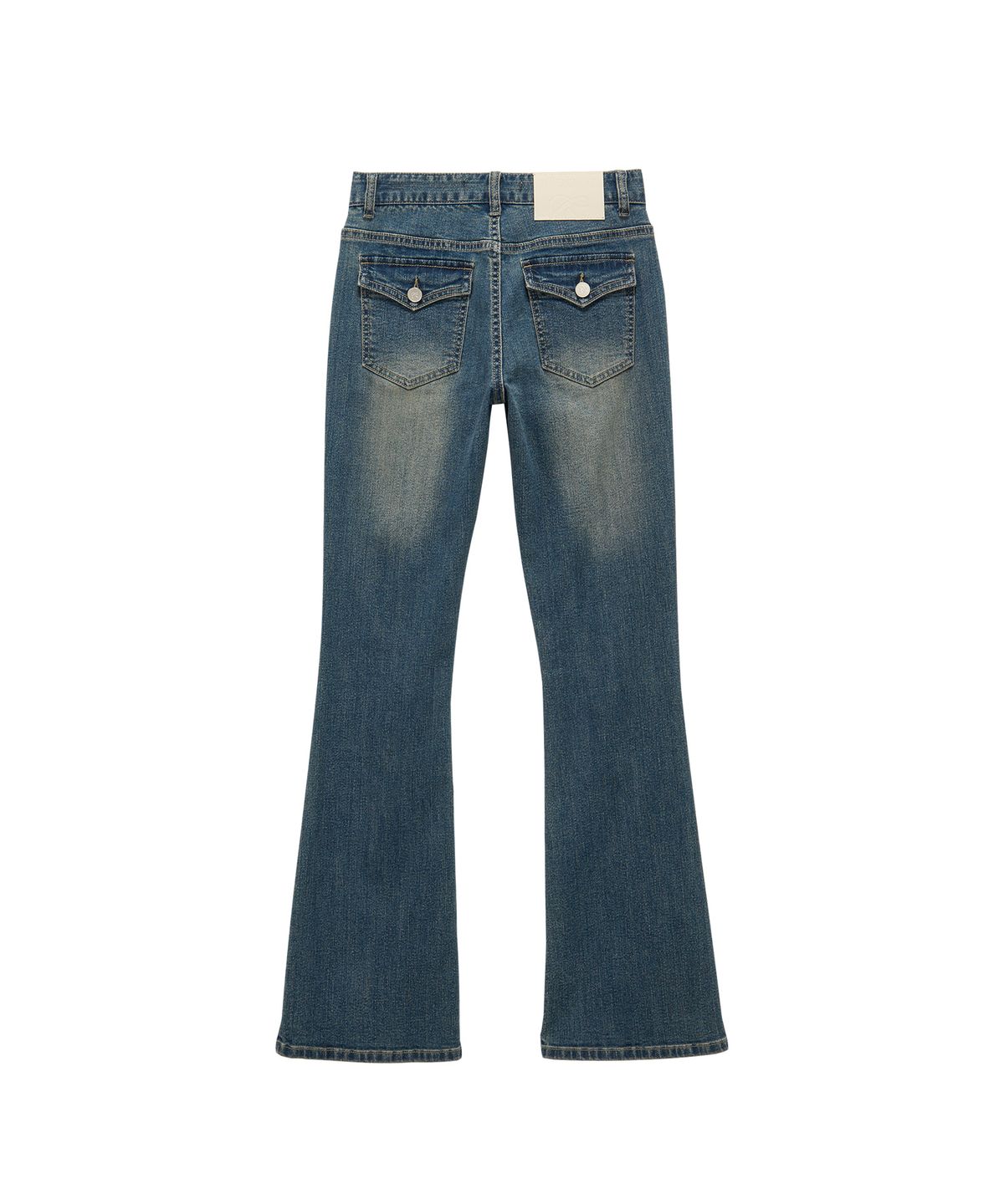 판도라핏(PANDORAFIT) Back Pocket Bootcut Pants (deep blue)