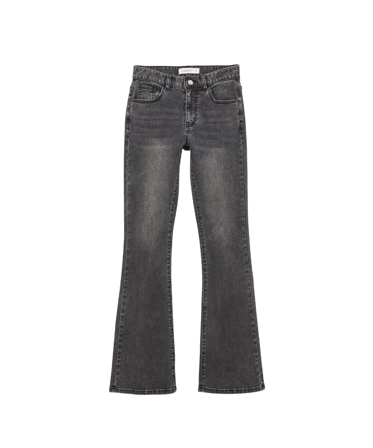 판도라핏(PANDORAFIT) Back Pocket Bootcut Pants (black)