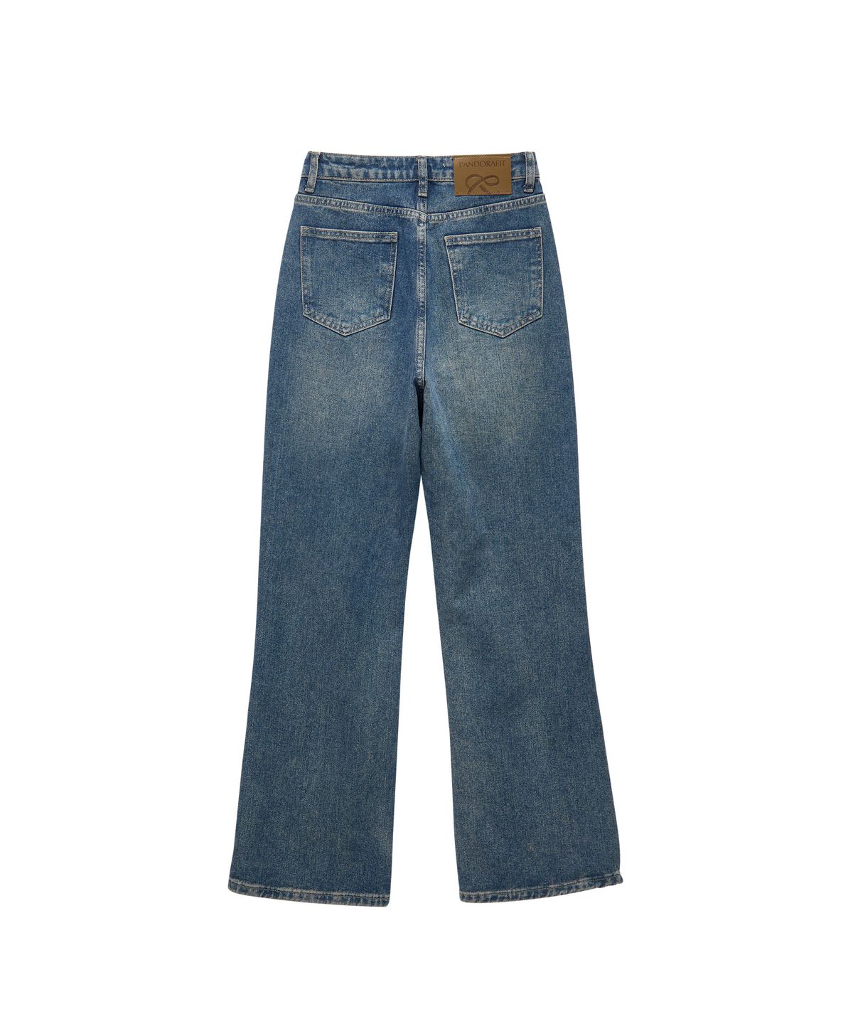 판도라핏(PANDORAFIT) [BOOTSCUT] Non-Stretch Bootcut Denim (blue)