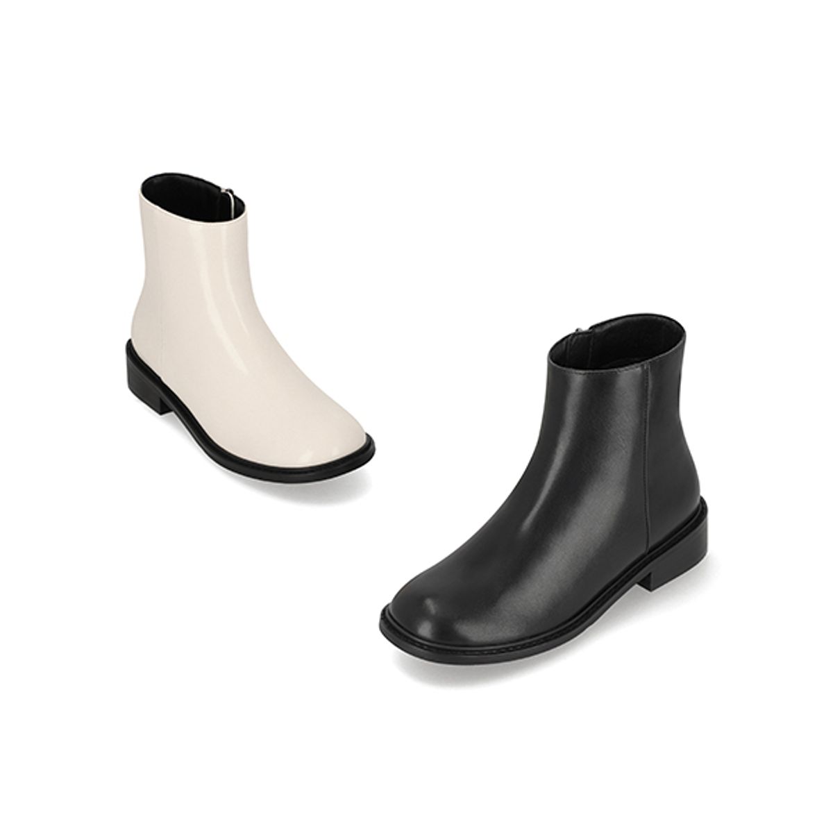 엘칸토(ELCANTO) 인텐스 여성 베이직 앵클 부츠 3.5cm LCWA75I54V