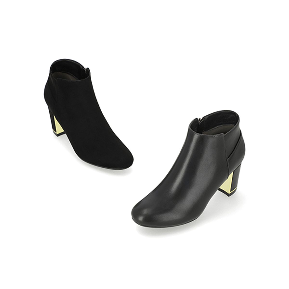 엘칸토(ELCANTO) 인텐스 여성 베이직 부띠 앵클 부츠 7cm LCWA92I54V