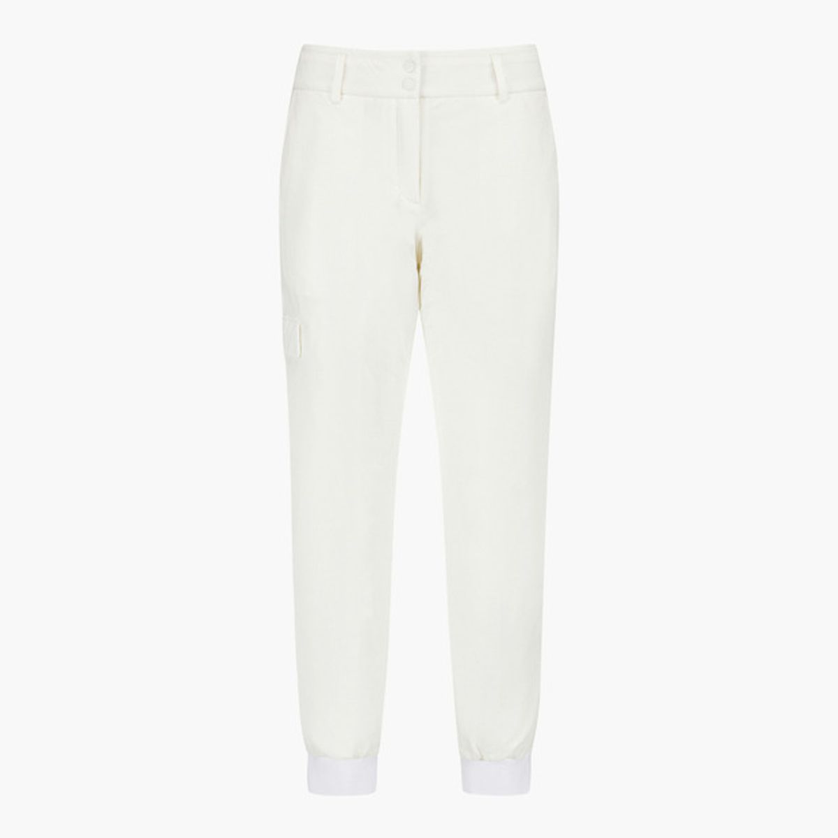 르꼬끄 골프(LECOQ GOLF) 여성 스트레치 패딩 조거 팬츠 _CREM GQ322LPT92