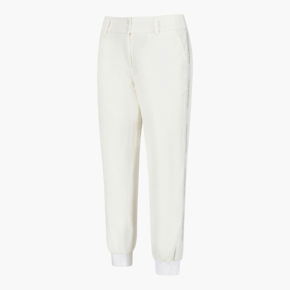 르꼬끄 골프(LECOQ GOLF) 여성 스트레치 패딩 조거 팬츠 _CREM GQ322LPT92