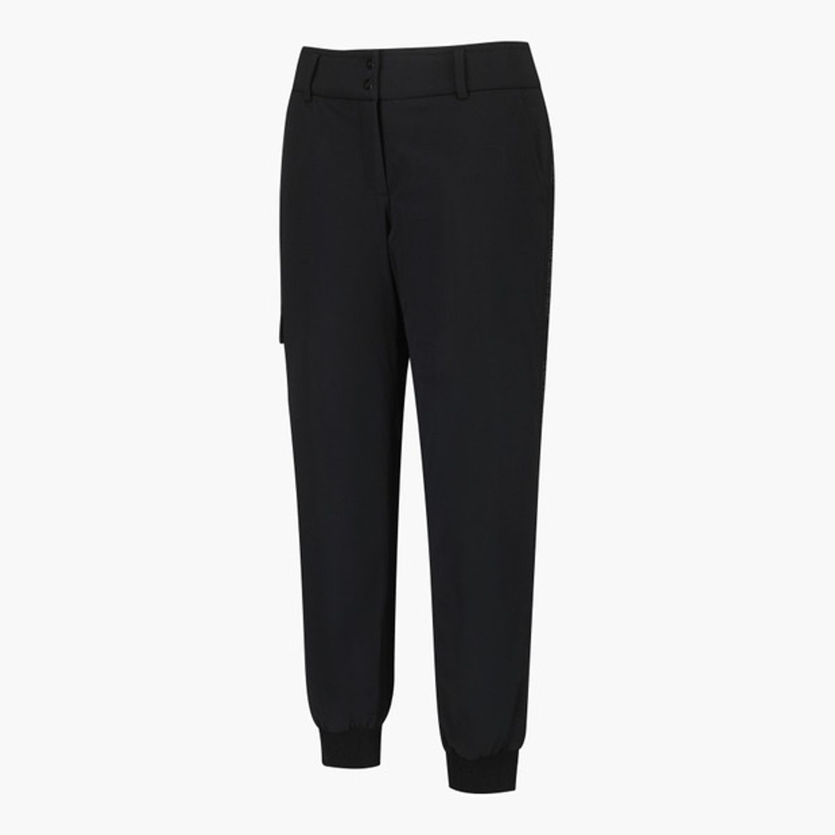 르꼬끄 골프(LECOQ GOLF) 여성 스트레치 패딩 조거 팬츠 _BLCK GQ322LPT92