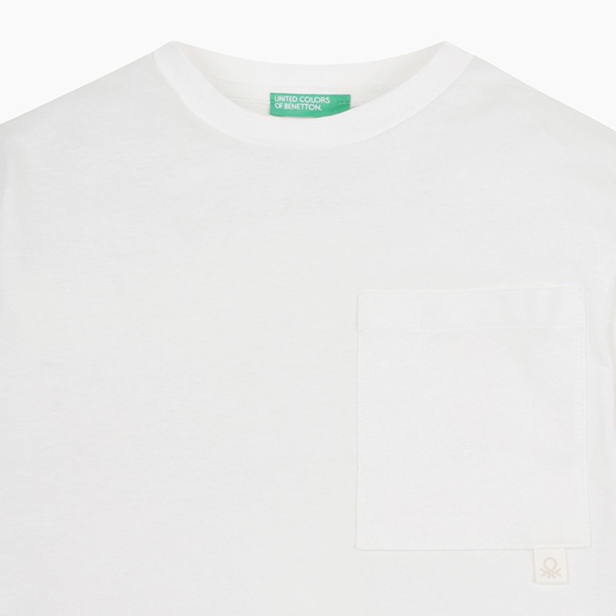 베네통키즈(BENETTONKIDS) 포켓 티셔츠_3I1XC10QSWH