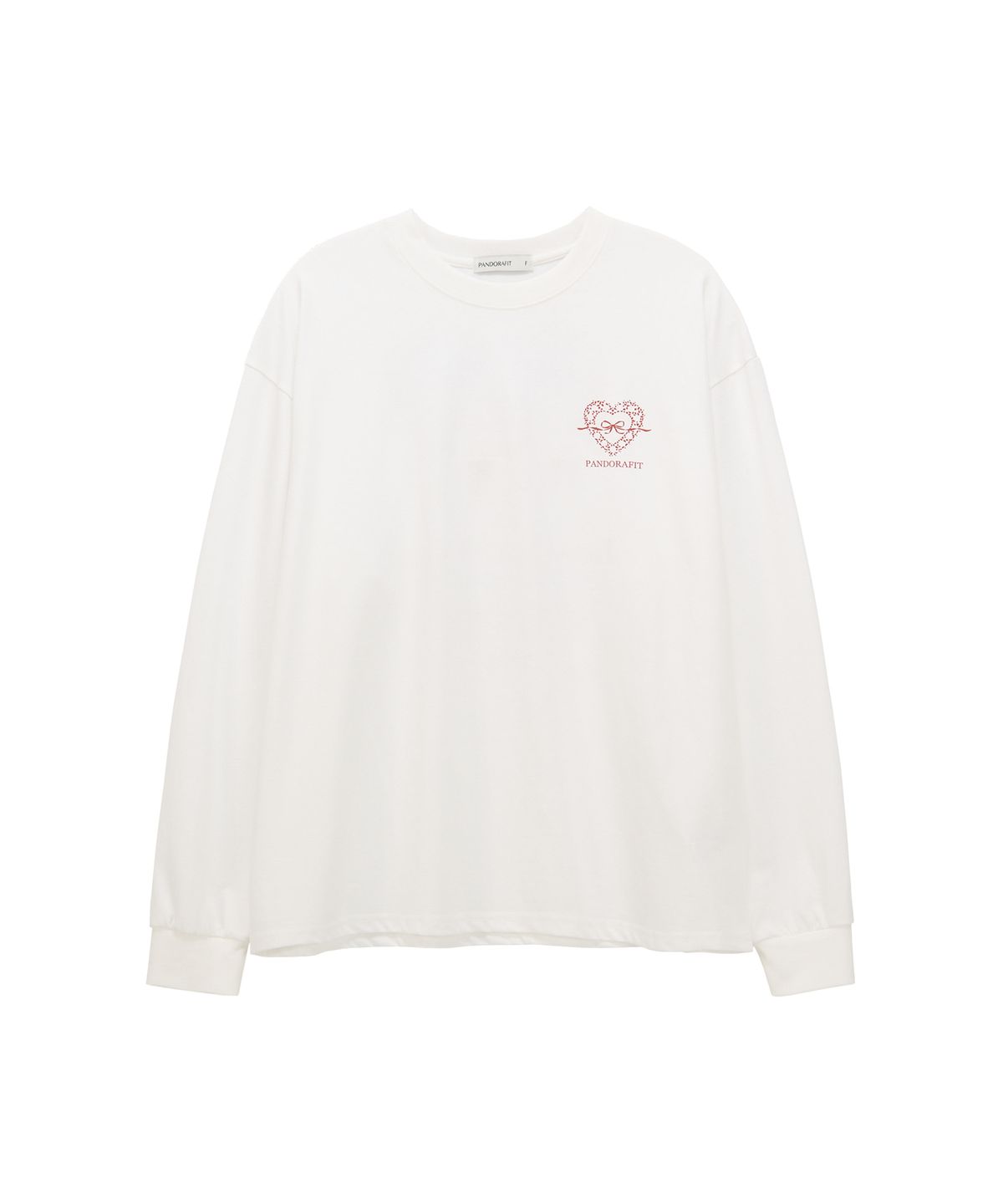 판도라핏(PANDORAFIT) Love Bloom T-Shirt (ivory)