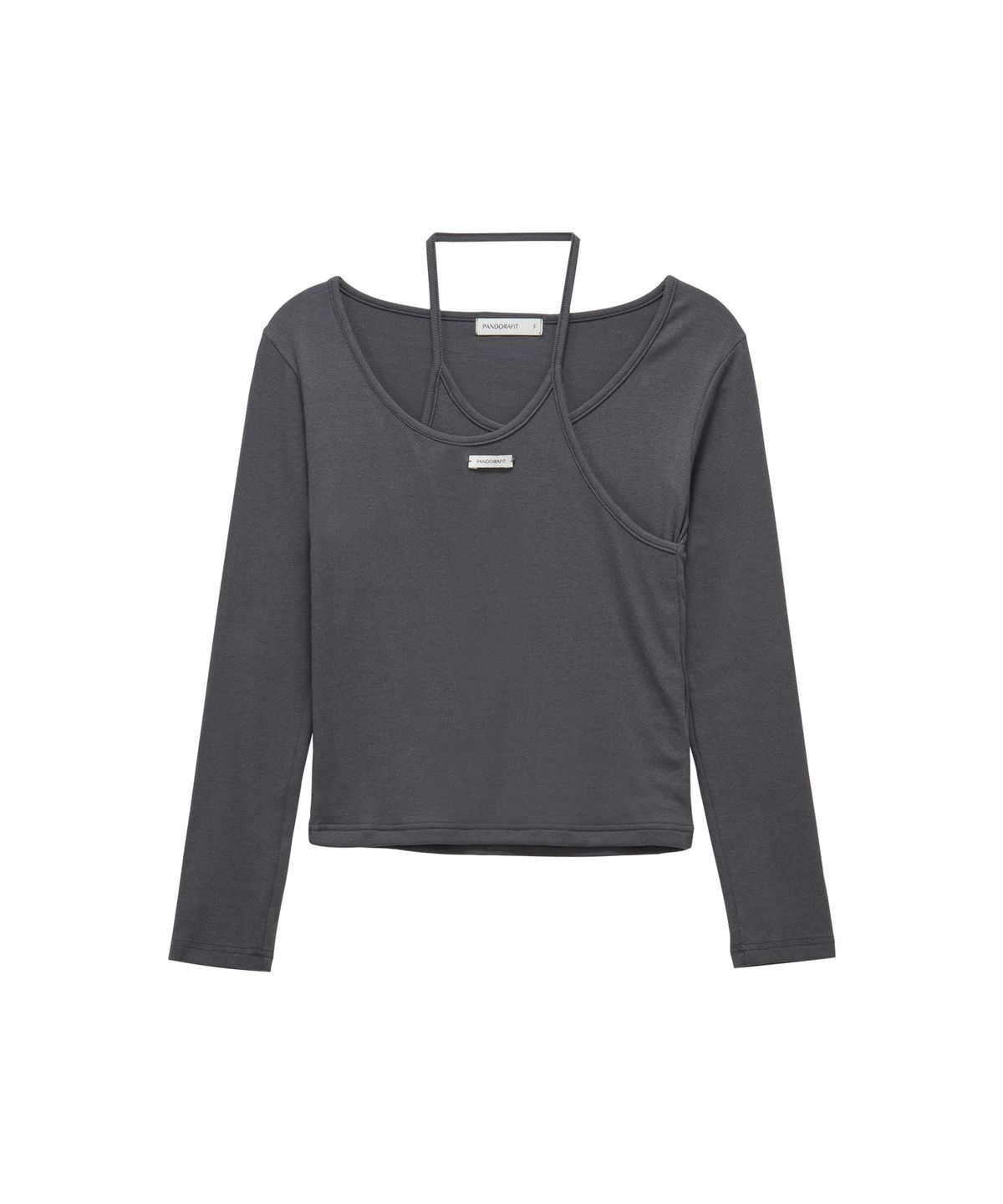 판도라핏(PANDORAFIT) Selly Layerd Long Sleeve (dark gray)