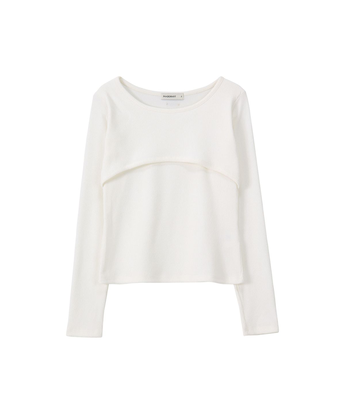 판도라핏(PANDORAFIT) Anber Layer T-Shirt (ivory)
