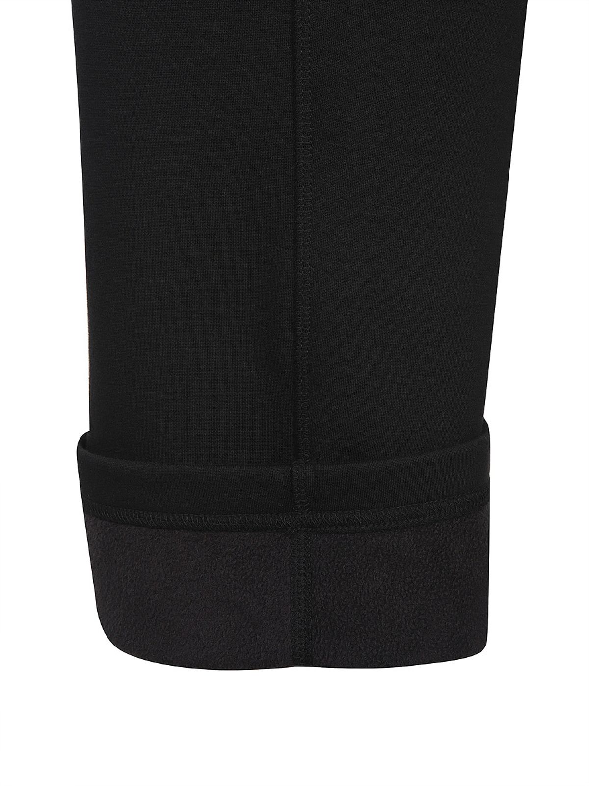 디스커버리 익스페디션(DISCOVERY EXPEDITION) 소로나히트 기모 와이드핏 트레이닝 팬츠 (BLACK)